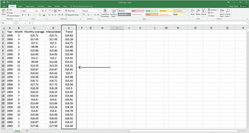 How to create scatterplots and calculate the correlation coefficient.
